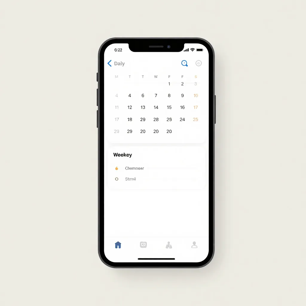 Event scheduling interface