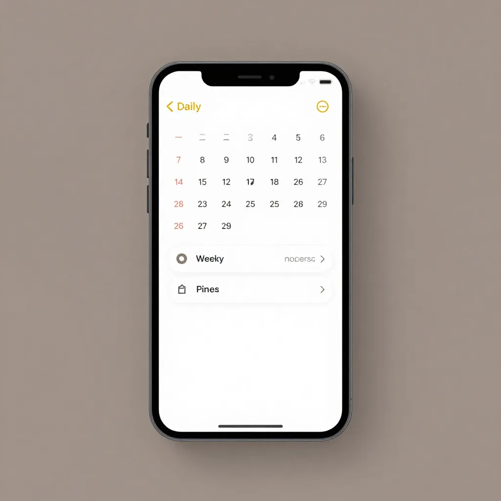 Email calendar integration