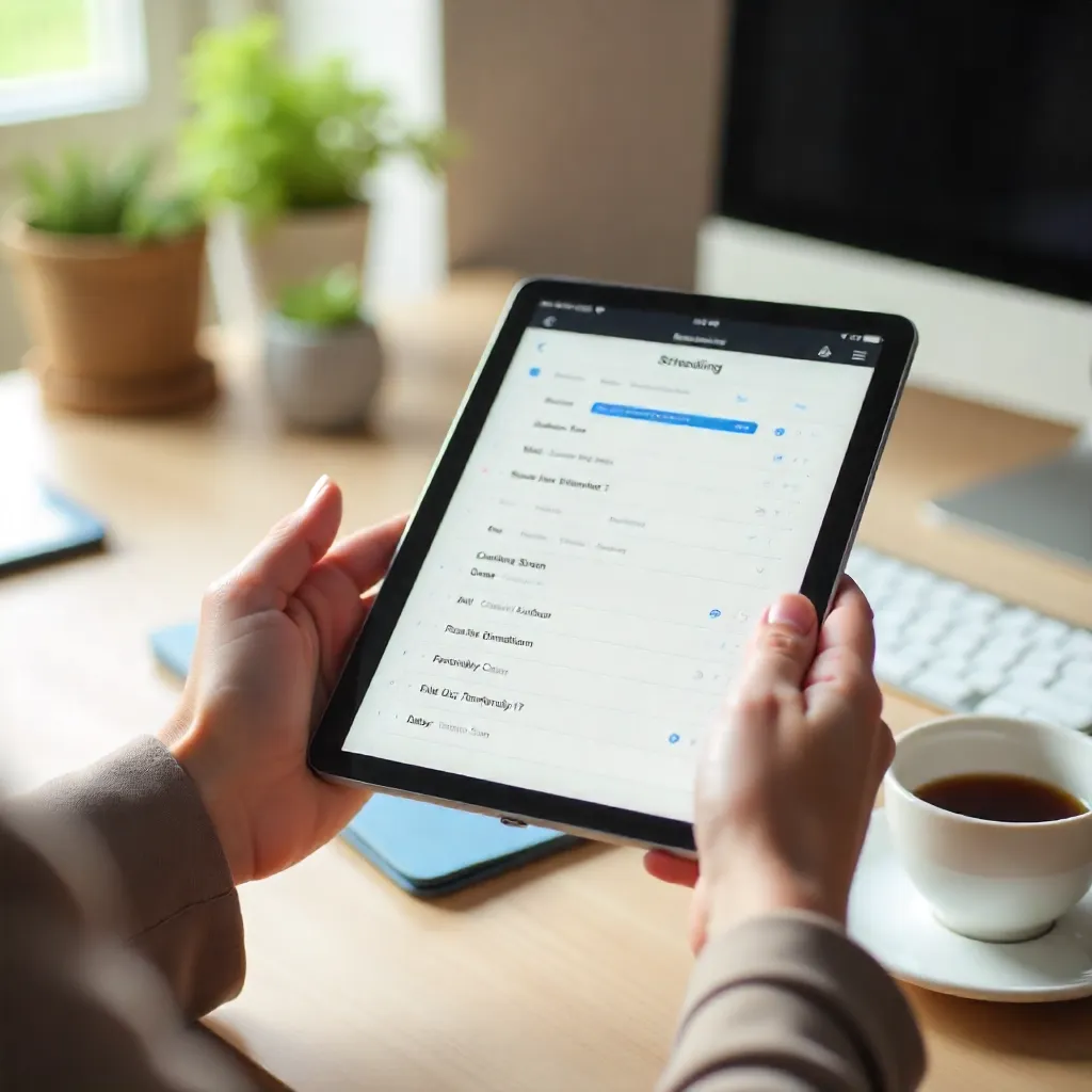 Work-life balance scheduling